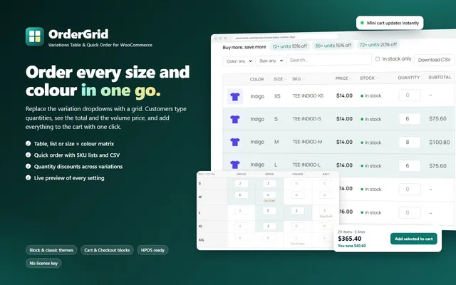 OrderGrid