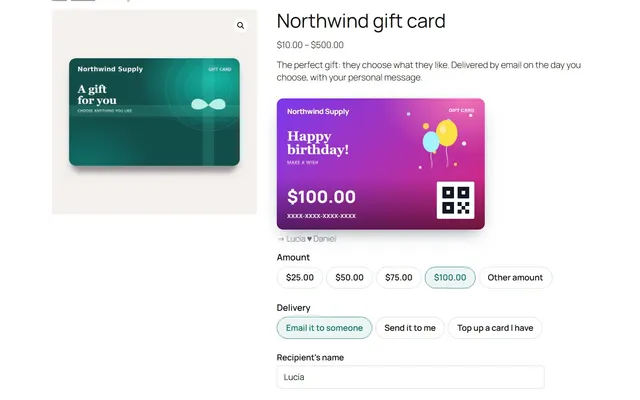 Product page live preview