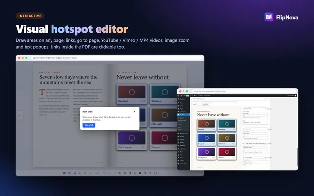 Hotspot editor