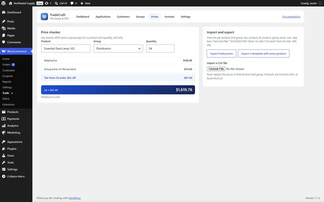 Price checker